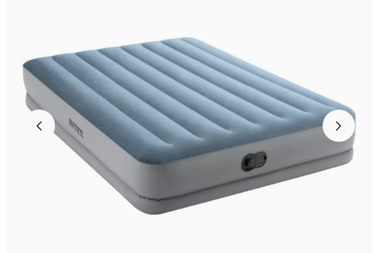 Colchón Inflable Eléctrico USB INTEX 2 Plazas Mid-Rise Comfort