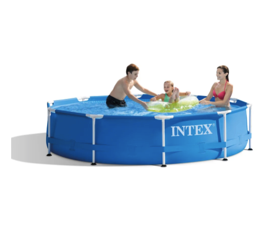 Piscina Estructural Circular INTEX Metal Frame, 305 x 76 cm, 4485 Litros
