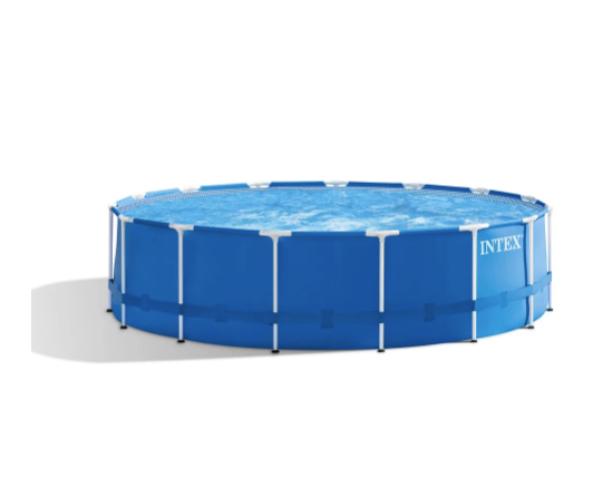 Piscina Estructural Redonda INTEX Metal Frame, 457 X 122 cm, 16.805 Litros