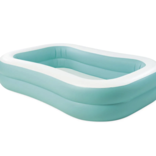 Piscina Inflable Rectangular Familiar INTEX Aqua Swim Center, 229 x 152 x 48 cm, 770L