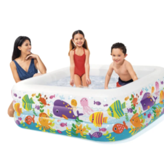 Piscina Inflable INTEX Sea Aquarium 159 x 159 x 50 cm, 340L