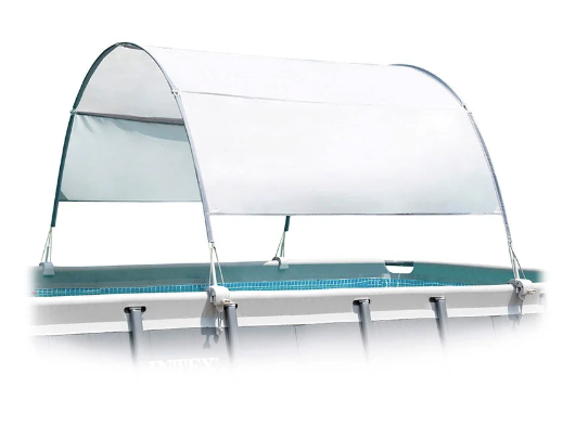 Toldo Parasol para Piscina Estructural Rectangular INTEX