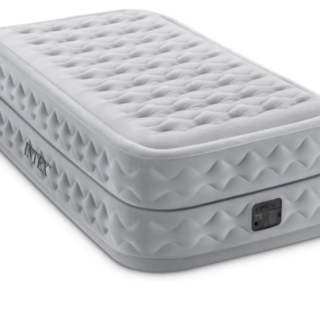 Colchón Inflable Eléctrico INTEX 1.5 Plazas Supreme Air-Flow con Fiber-Tech 191x99x51 cm