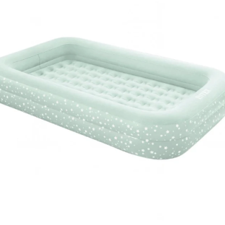 Colchón Inflable Infantil INTEX con Inflador Manual 107x168x25 cm Kidz Travel